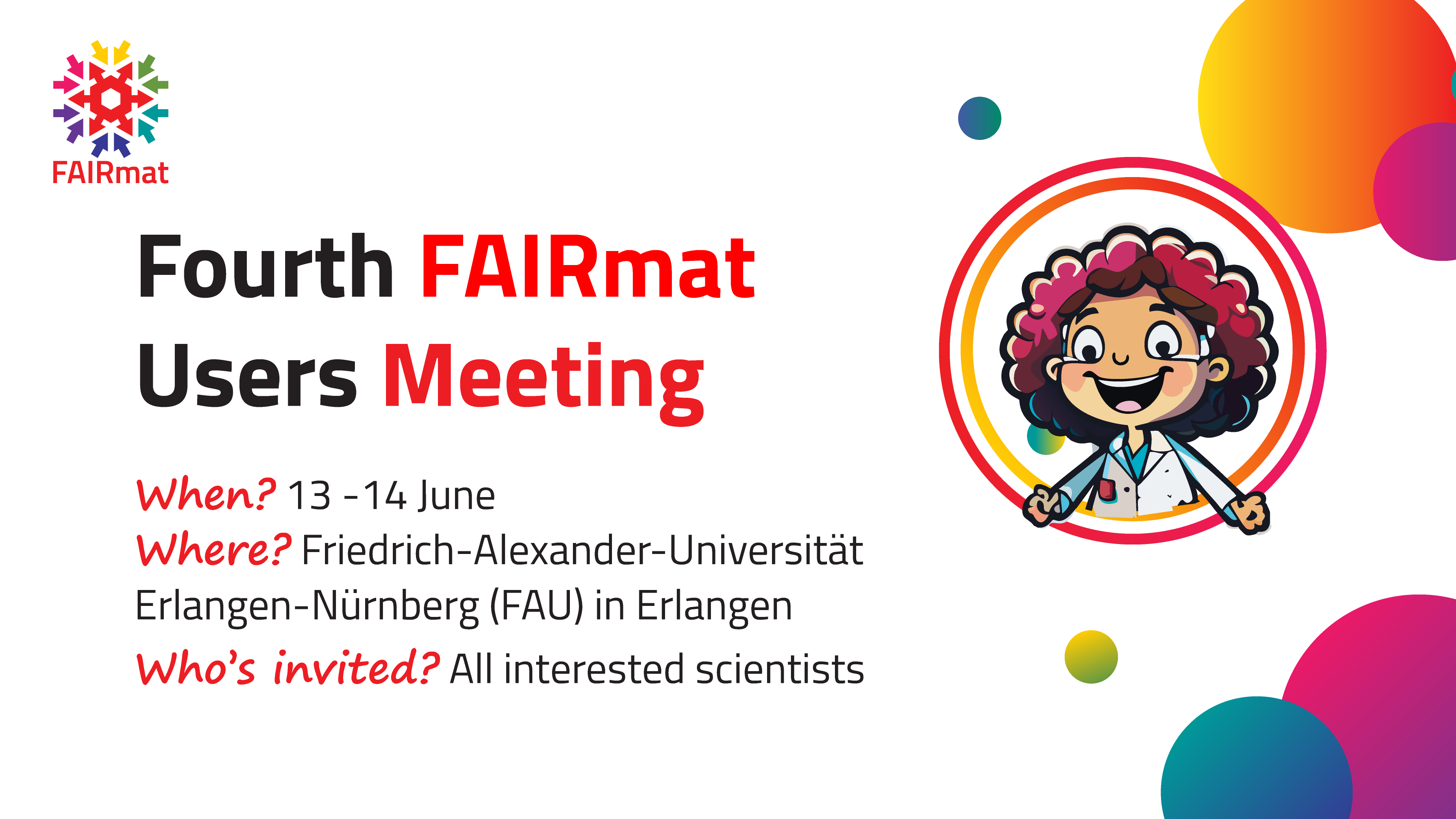 Fourth FAIRmat Users Meeting